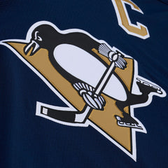 Pittsburgh Penguins Mitchell & Ness x Just Don Jersey Hoodie - Navy | US 203159317