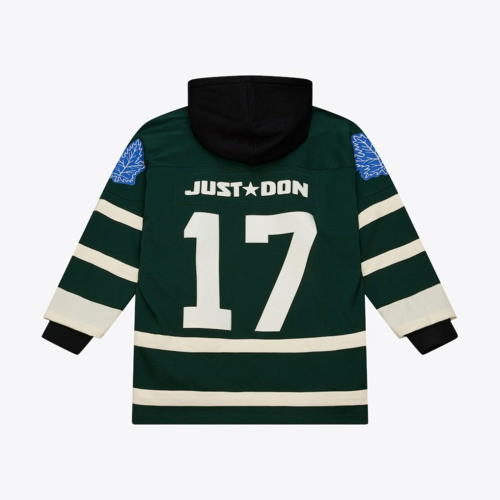 Toronto Maple Leafs Mitchell & Ness x Just Don Jersey Hoodie - Green | US 203159319