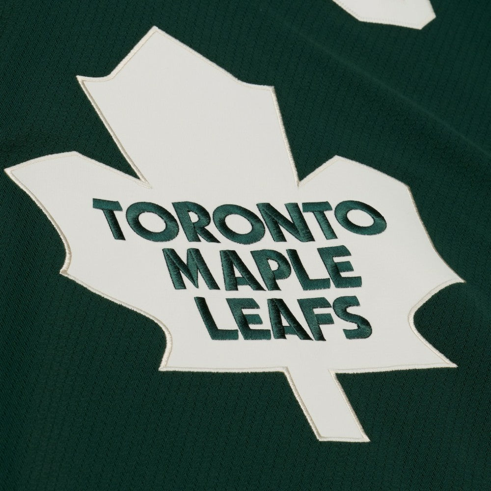 Toronto Maple Leafs Mitchell & Ness x Just Don Jersey Hoodie - Green | US 203159319