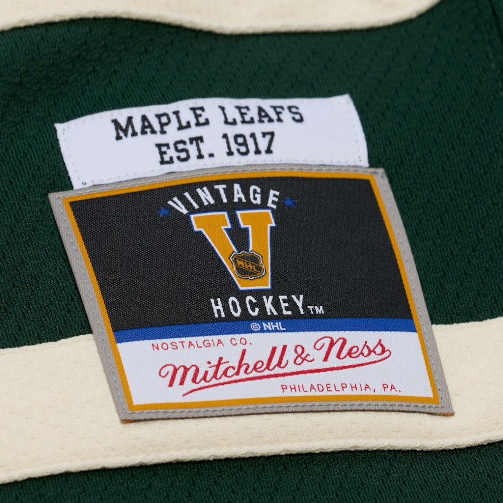 Toronto Maple Leafs Mitchell & Ness x Just Don Jersey Hoodie - Green | US 203159319