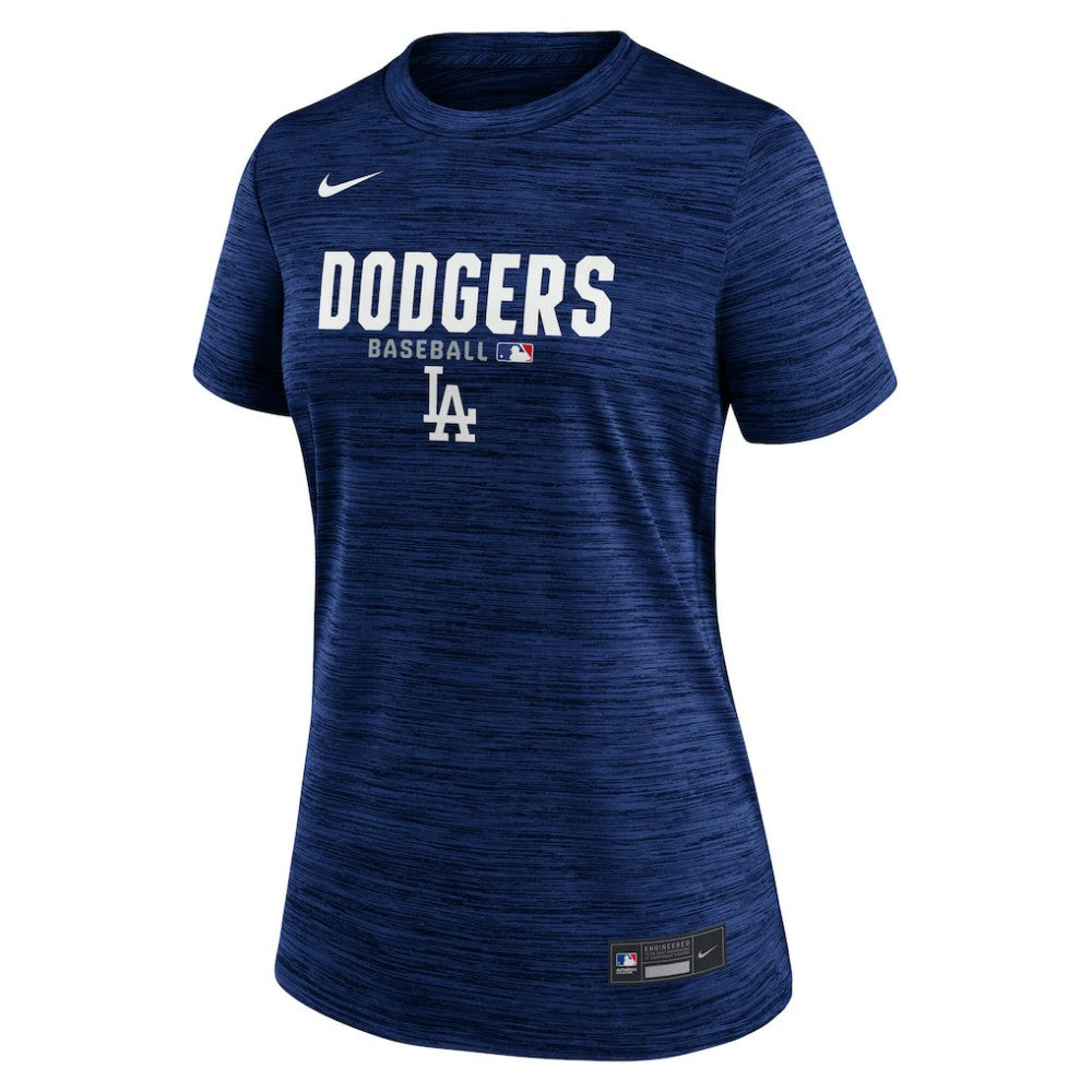 Los Angeles Dodgers Nike Women's Authentic Collection Velocity Dri-FIT T-Shirt - Royal T-shirts