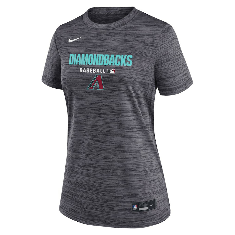 Arizona Diamondbacks Nike Women's Authentic Collection Velocity Dri-FIT T-Shirt - Black T-shirts