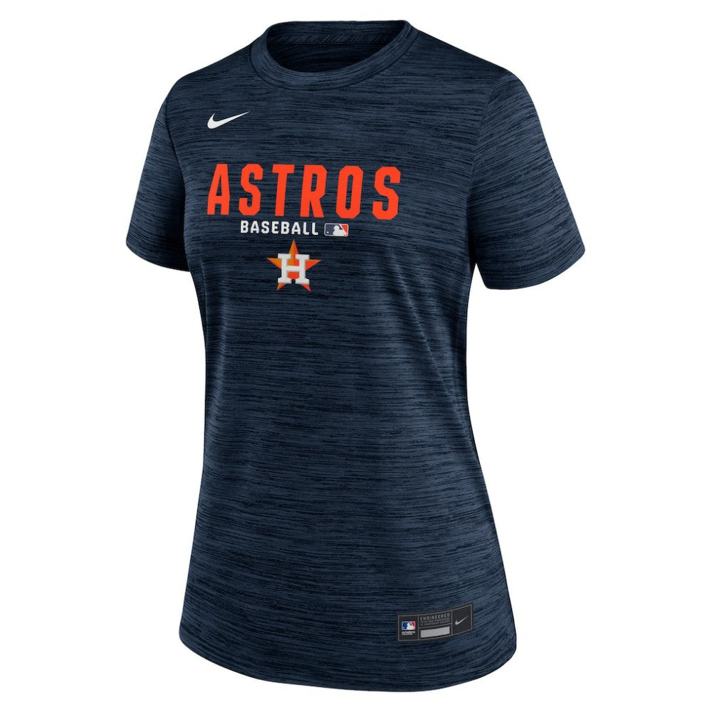 Houston Astros Nike Women's Authentic Collection Velocity Dri-FIT T-Shirt - Navy T-shirts