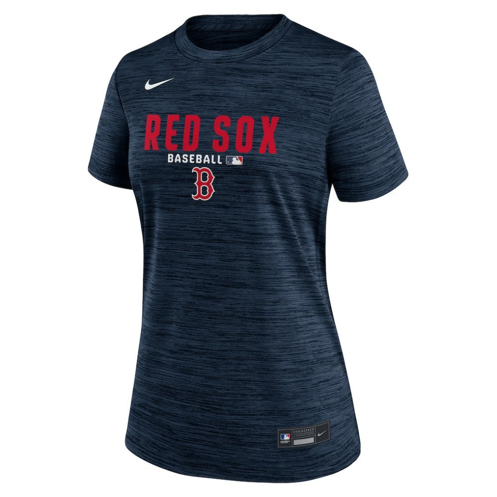 Boston Red Sox Nike Women's Authentic Collection Velocity Dri-FIT T-Shirt - Navy T-shirts