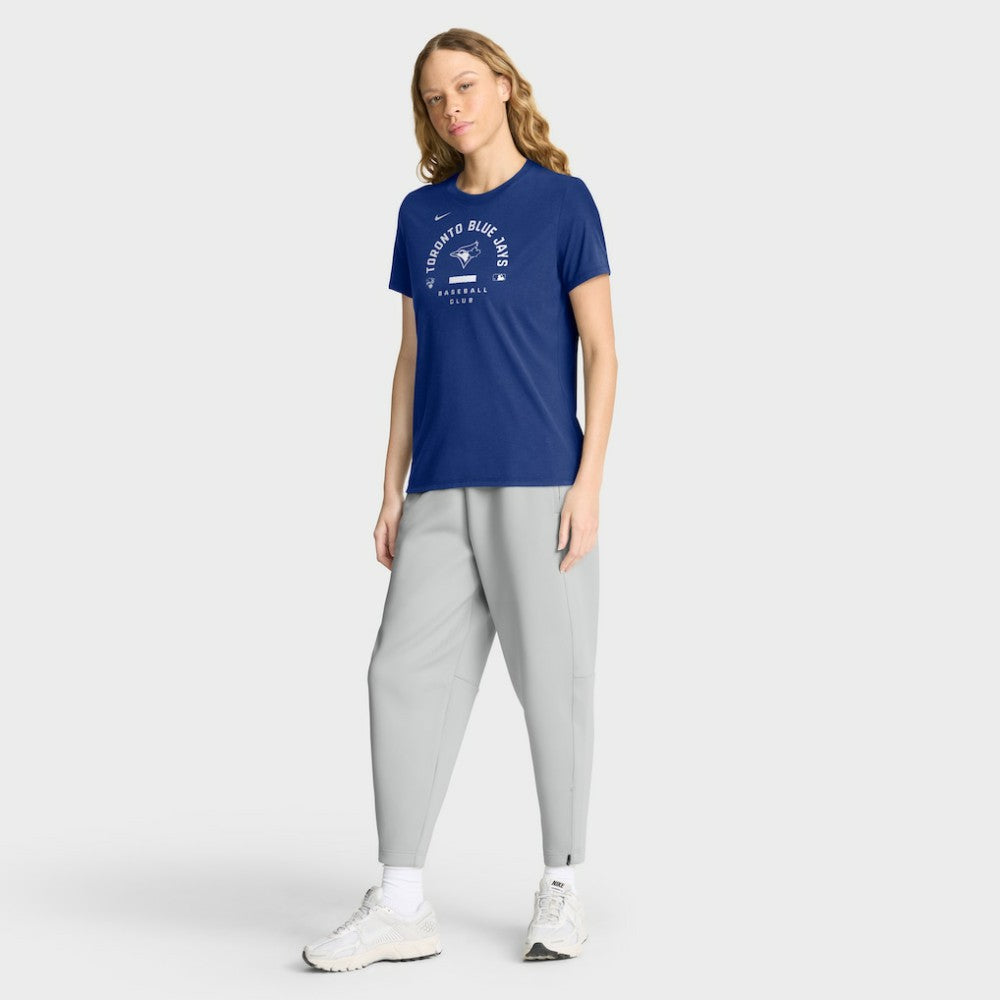 Toronto Blue Jays Nike Women's Authentic Collection Early Work Tri-Blend Dri-FIT T-Shirt - Royal T-shirts