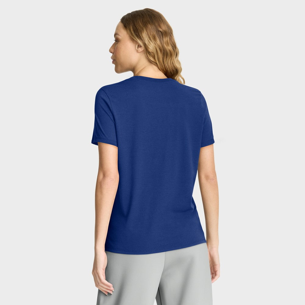 Kansas City Royals Nike Women's Authentic Collection Early Work Tri-Blend Dri-FIT T-Shirt - Royal T-shirts