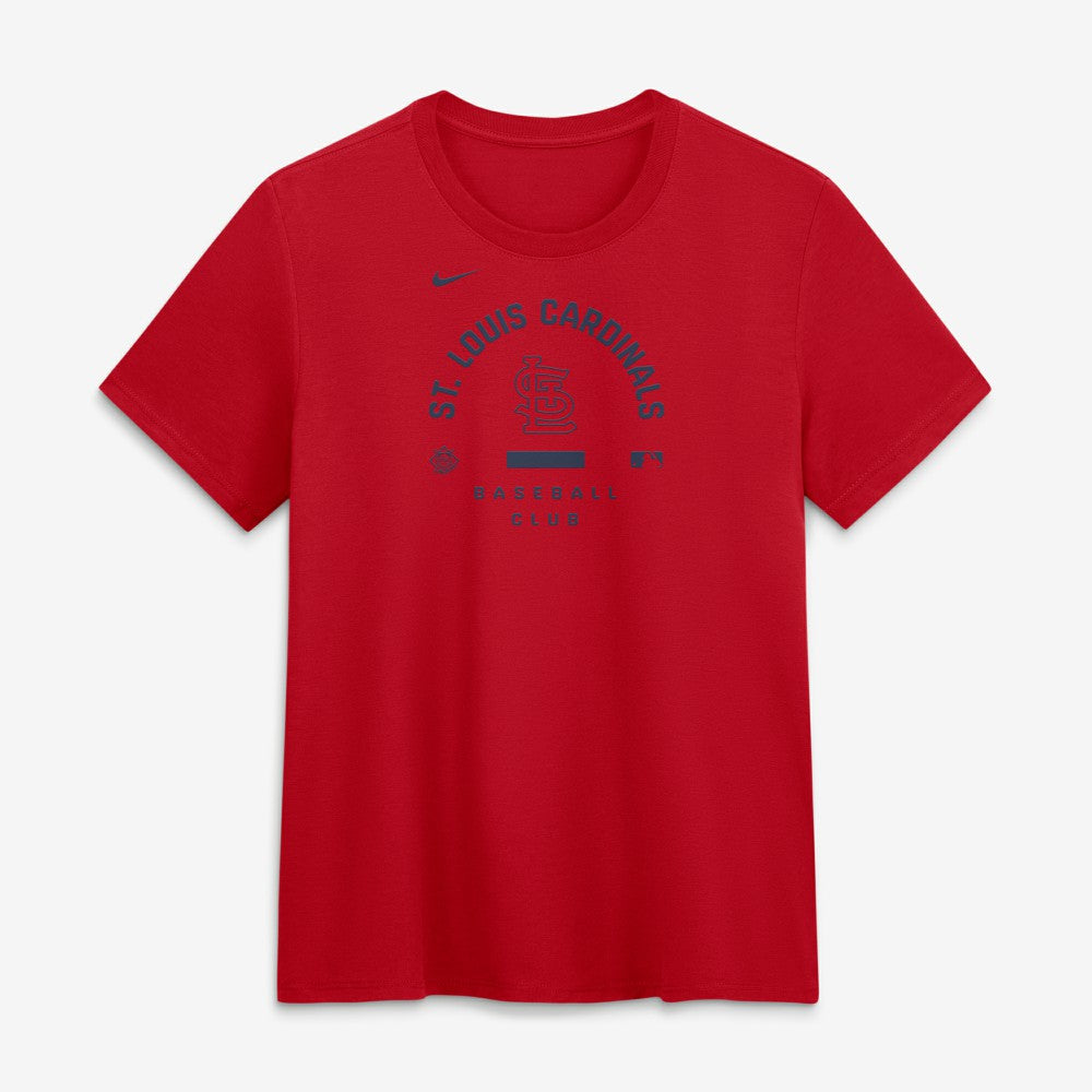 St. Louis Cardinals Nike Women's Authentic Collection Early Work Tri-Blend Dri-FIT T-Shirt - Red T-shirts