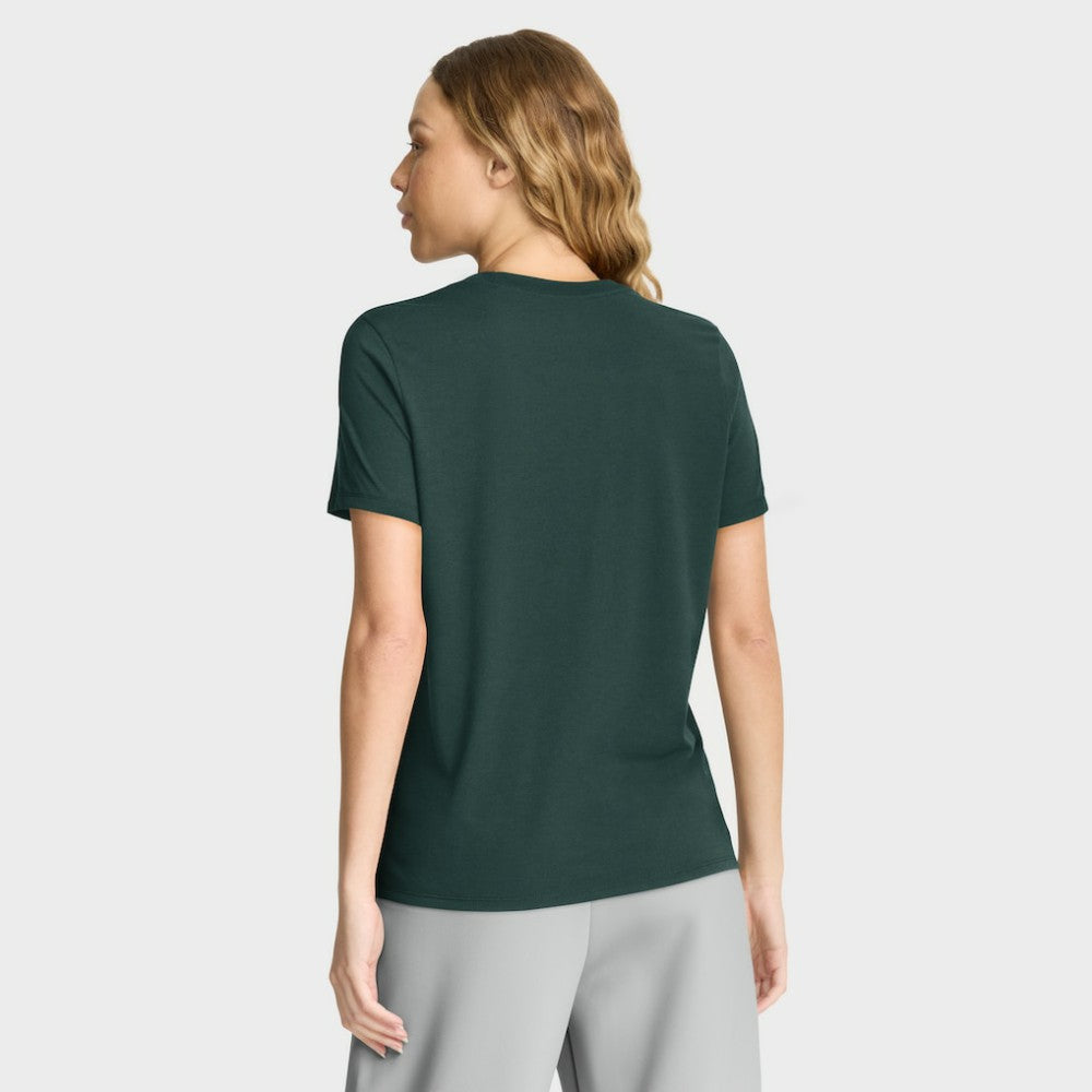 Athletics Nike Women's Authentic Collection Early Work Tri-Blend Dri-FIT T-Shirt - Green T-shirts