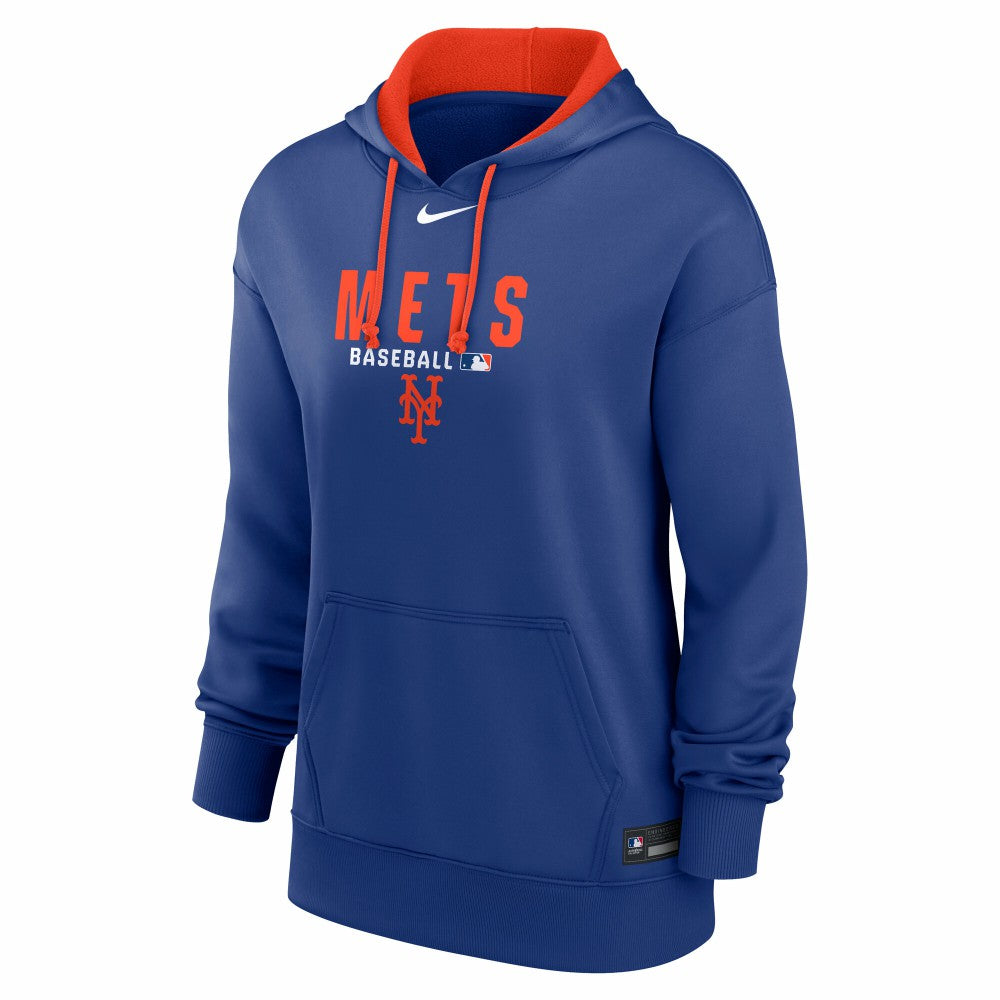 New York Mets Nike Women's Authentic Collection Therma-FIT Hoodie - Royal Hoodies