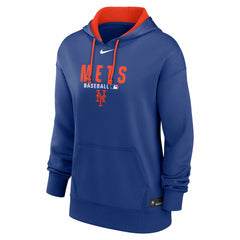 New York Mets Nike Women's Authentic Collection Therma-FIT Hoodie - Royal Hoodies