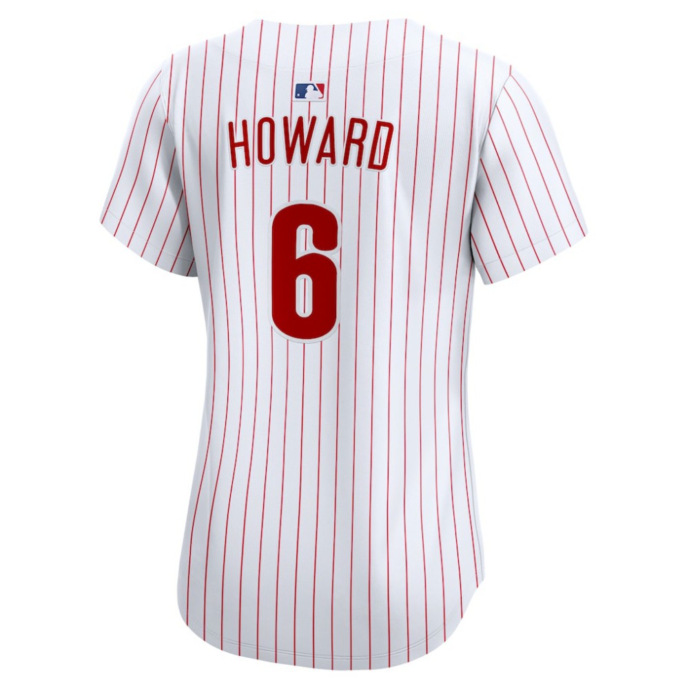 Ryan Howard Philadelphia Phillies Nike Women's Limited Jersey - White Jerseys