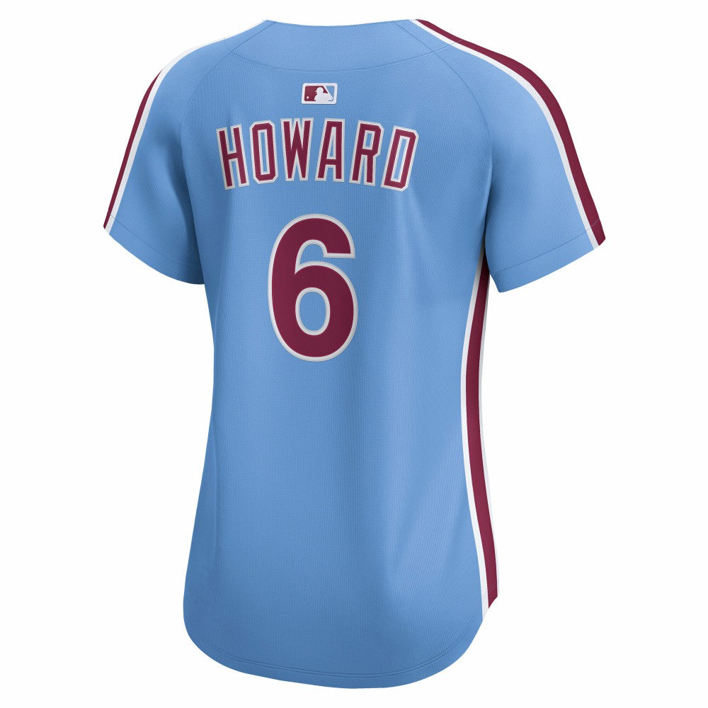 Ryan Howard Philadelphia Phillies Nike Women's Alternate Limited Jersey - Light Blue Jerseys