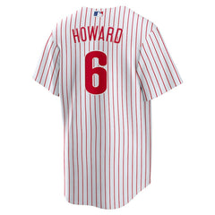 Ryan Howard Philadelphia Phillies Nike Replica Player Jersey - White Jerseys