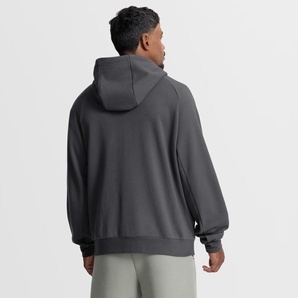 Kansas City Royals Nike Authentic Collection Player Raglan Dri-FIT Full-Zip Hoodie - Anthracite Hoodies