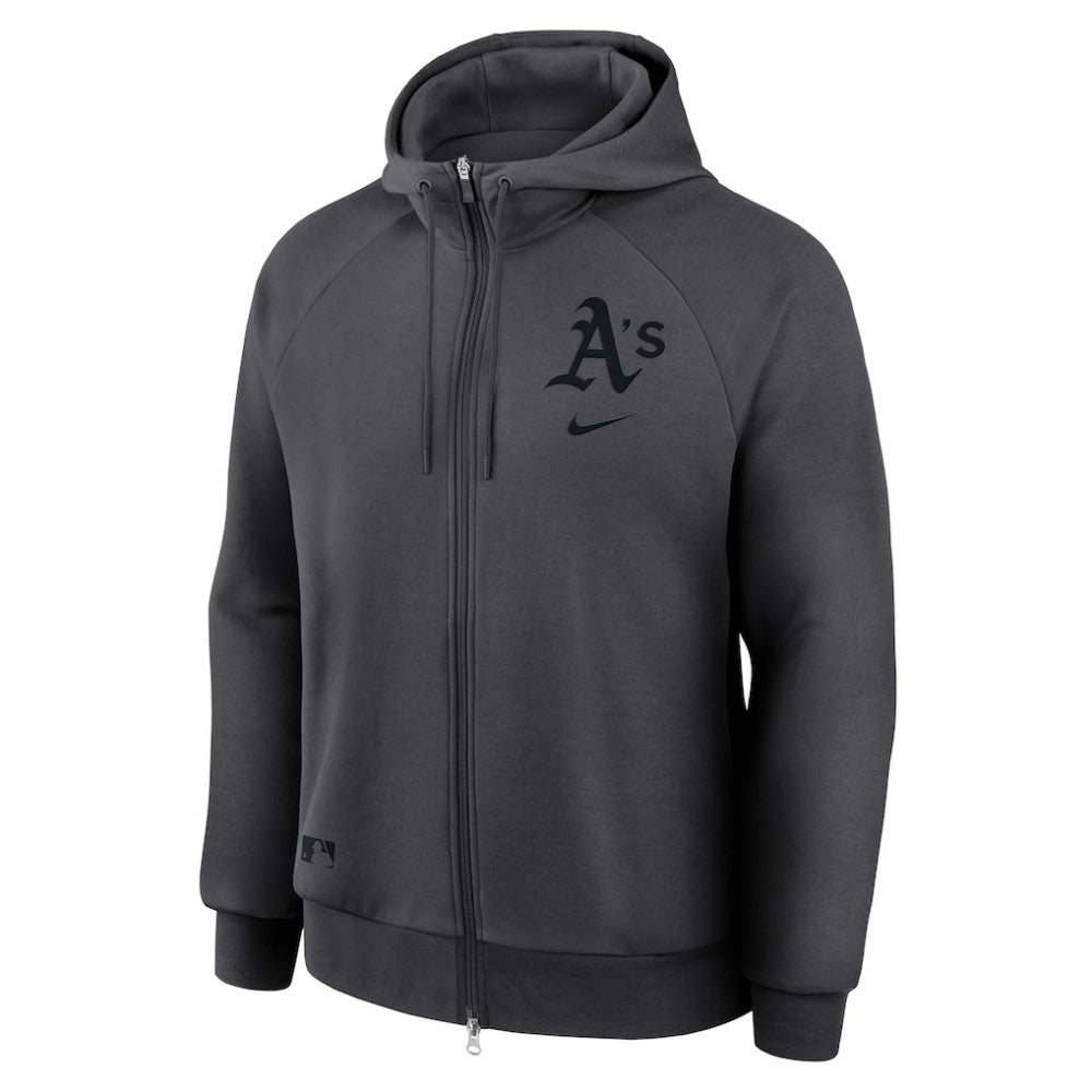 Athletics Nike Authentic Collection Player Raglan Dri-FIT Full-Zip Hoodie - Anthracite Hoodies