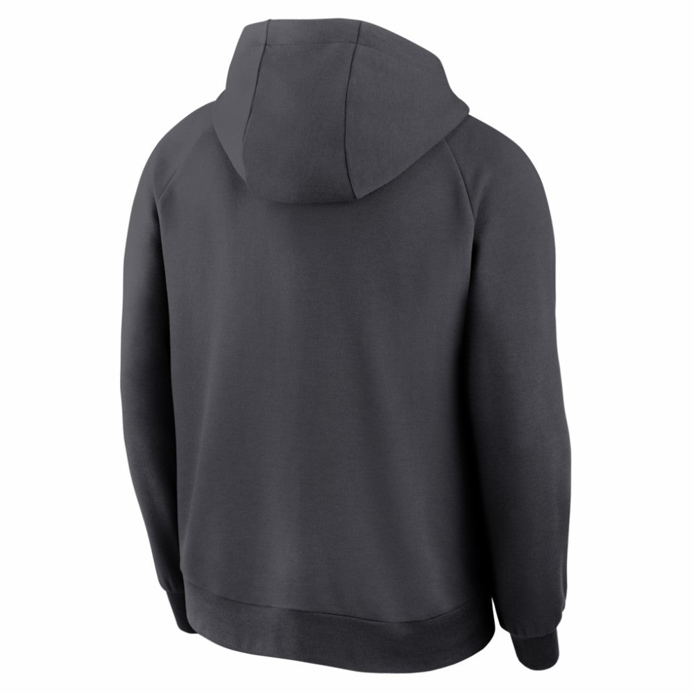 Philadelphia Phillies Nike Authentic Collection Player Raglan Dri-FIT Full-Zip Hoodie - Anthracite Hoodies