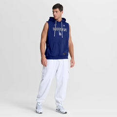 Los Angeles Dodgers Nike Authentic Collection Standard Issue Dri-FIT Sleeveless Hoodie - Royal Hoodies