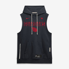 Cleveland Guardians Nike Authentic Collection Standard Issue Dri-FIT Sleeveless Hoodie - Navy Hoodies