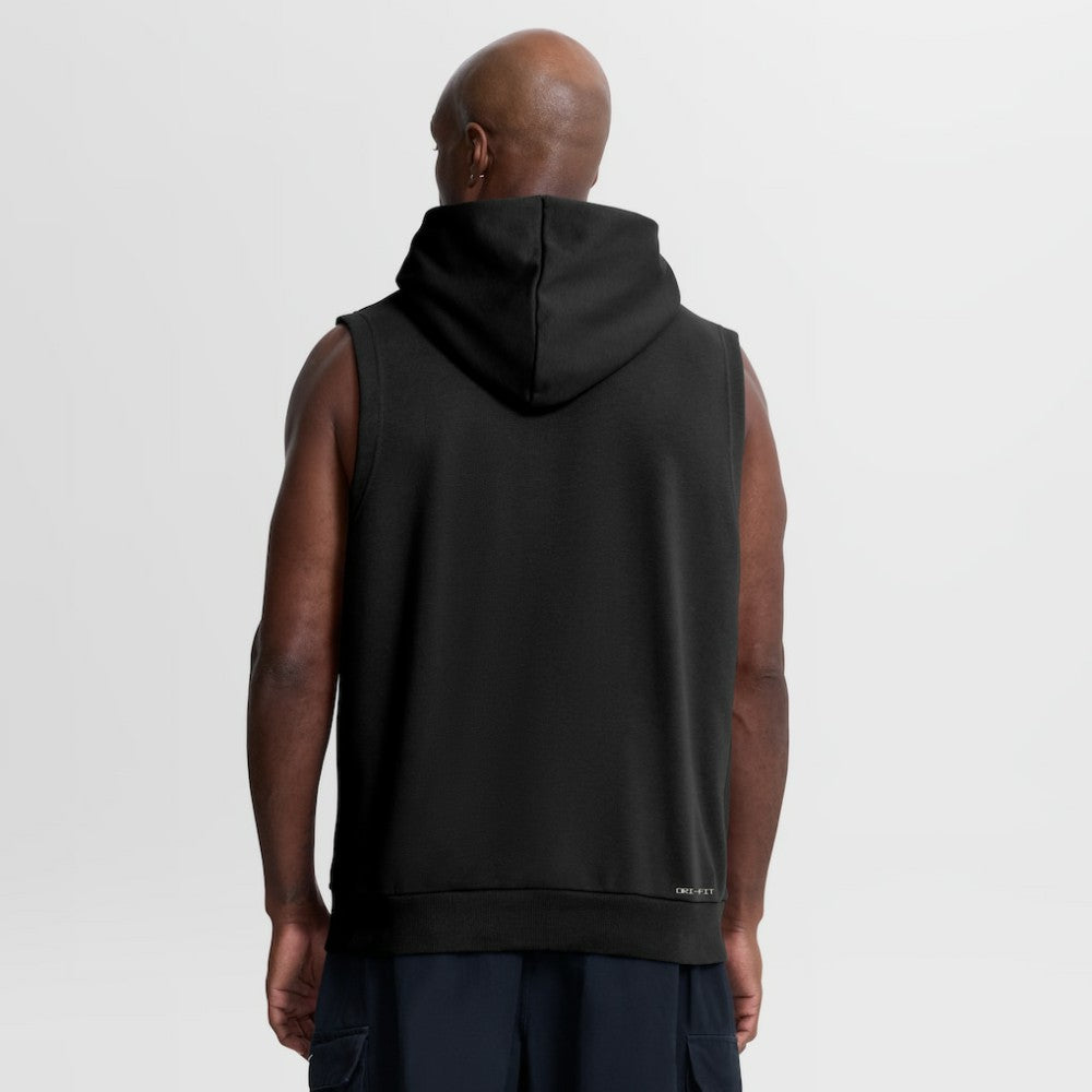 Baltimore Orioles Nike Authentic Collection Standard Issue Dri-FIT Sleeveless Hoodie - Black Hoodies