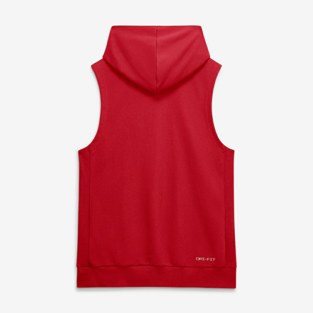 Philadelphia Phillies Nike Authentic Collection Standard Issue Dri-FIT Sleeveless Hoodie - Red Hoodies