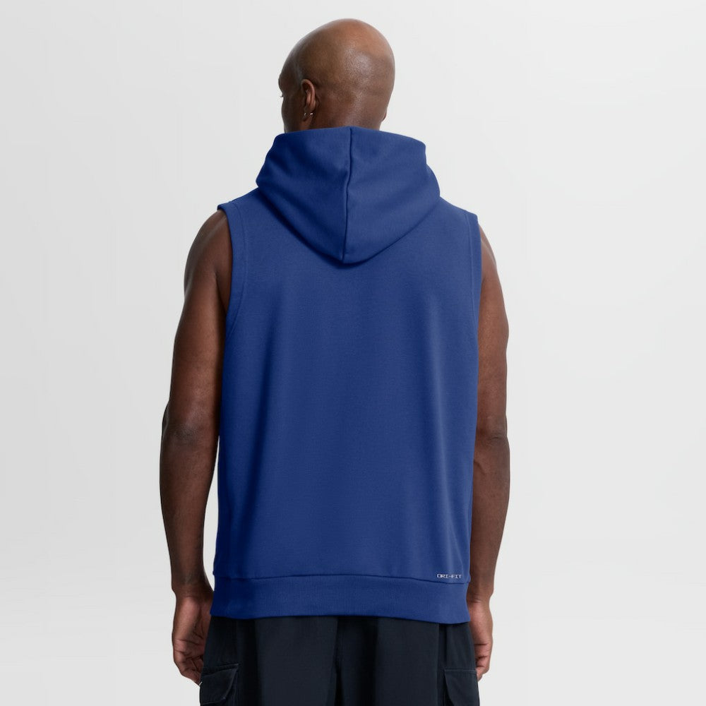New York Mets Nike Authentic Collection Standard Issue Dri-FIT Sleeveless Hoodie - Royal Hoodies