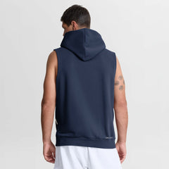 Tampa Bay Rays Nike Authentic Collection Standard Issue Dri-FIT Sleeveless Hoodie - Navy Hoodies