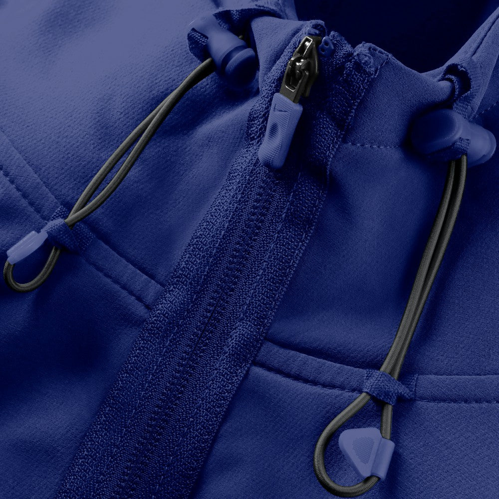 Los Angeles Dodgers Nike Authentic Collection Raglan Therma-FIT Full-Zip Hooded Jacket - Royal Jackets
