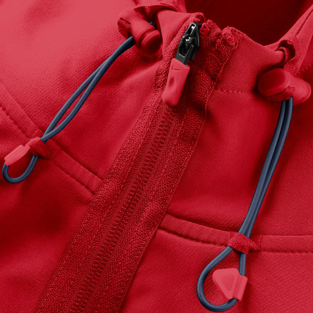 Los Angeles Angels Nike Authentic Collection Raglan Therma-FIT Full-Zip Hooded Jacket - Red Jackets