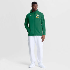 Athletics Nike Authentic Collection Raglan Therma-FIT Full-Zip Hooded Jacket - Kelly Green Jackets