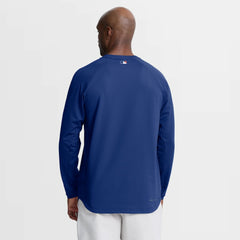 New York Mets Nike Authentic Collection Raglan Dri-FIT Sweatshirt - Royal Sweatshirts