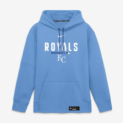 Kansas City Royals Nike Authentic Collection Therma-FIT Hoodie - Light Blue Hoodies