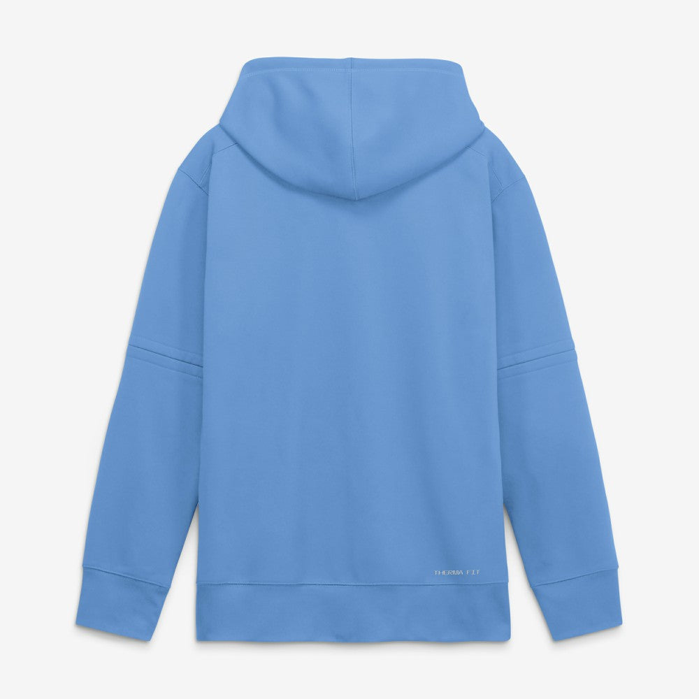 Kansas City Royals Nike Authentic Collection Therma-FIT Hoodie - Light Blue Hoodies