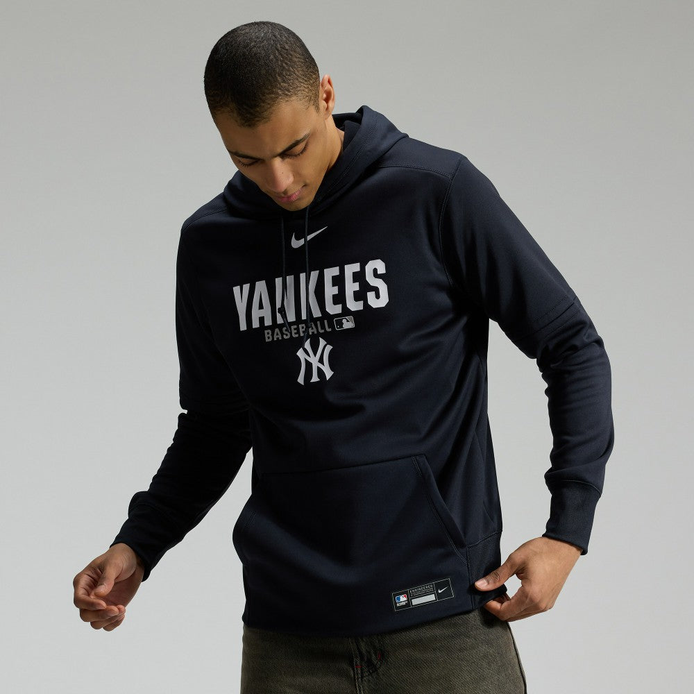 New York Yankees Nike Authentic Collection Therma-FIT Hoodie - Navy Hoodies