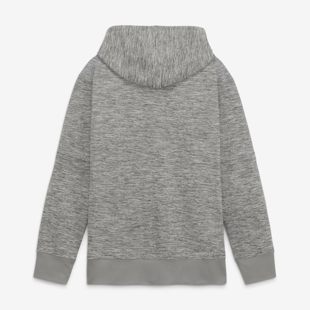 New York Yankees Nike Authentic Collection Therma-FIT Hoodie - Heather Charcoal Hoodies