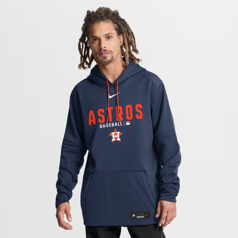 Houston Astros Nike Authentic Collection Therma-FIT Hoodie - Navy Hoodies