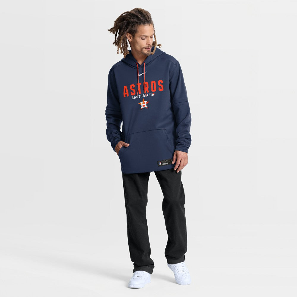 Houston Astros Nike Authentic Collection Therma-FIT Hoodie - Navy Hoodies