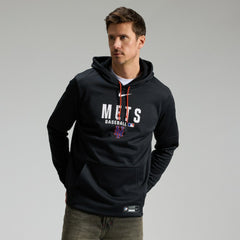New York Mets Nike Authentic Collection Therma-FIT Hoodie - Black Hoodies