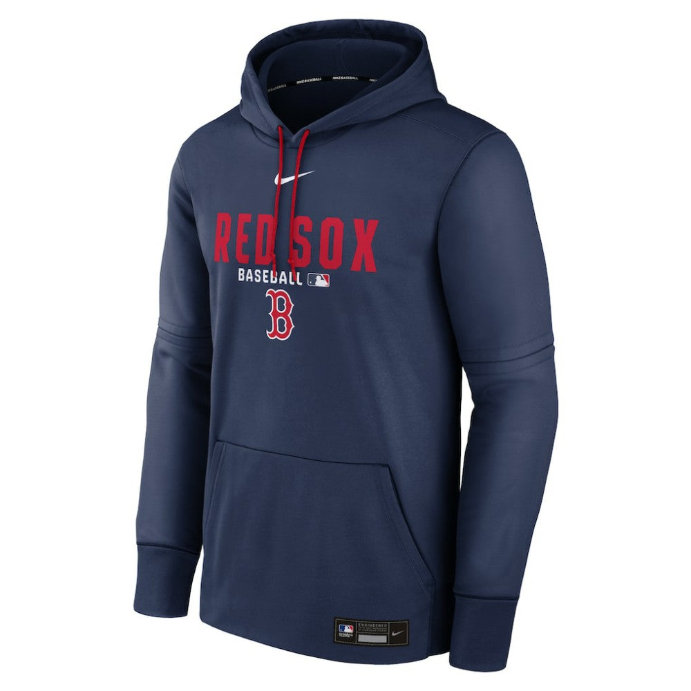 Boston Red Sox Nike Authentic Collection Therma-FIT Hoodie - Navy Hoodies