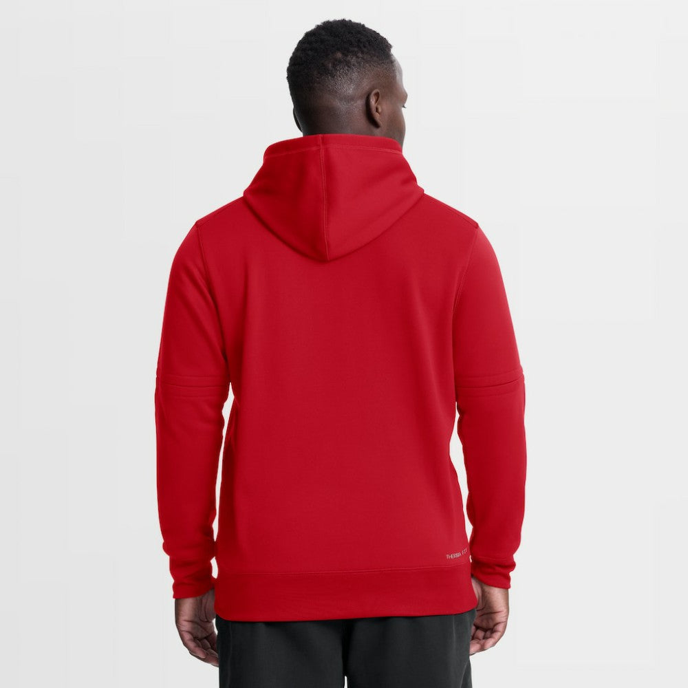 Atlanta Braves Nike Authentic Collection Therma-FIT Hoodie - Red Hoodies