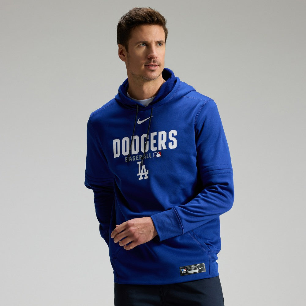 Los Angeles Dodgers Nike Authentic Collection Therma-FIT Hoodie - Royal Hoodies