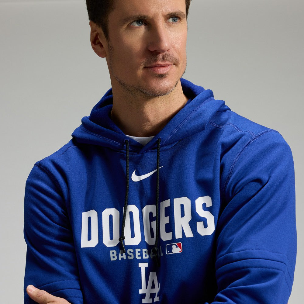 Los Angeles Dodgers Nike Authentic Collection Therma-FIT Hoodie - Royal Hoodies