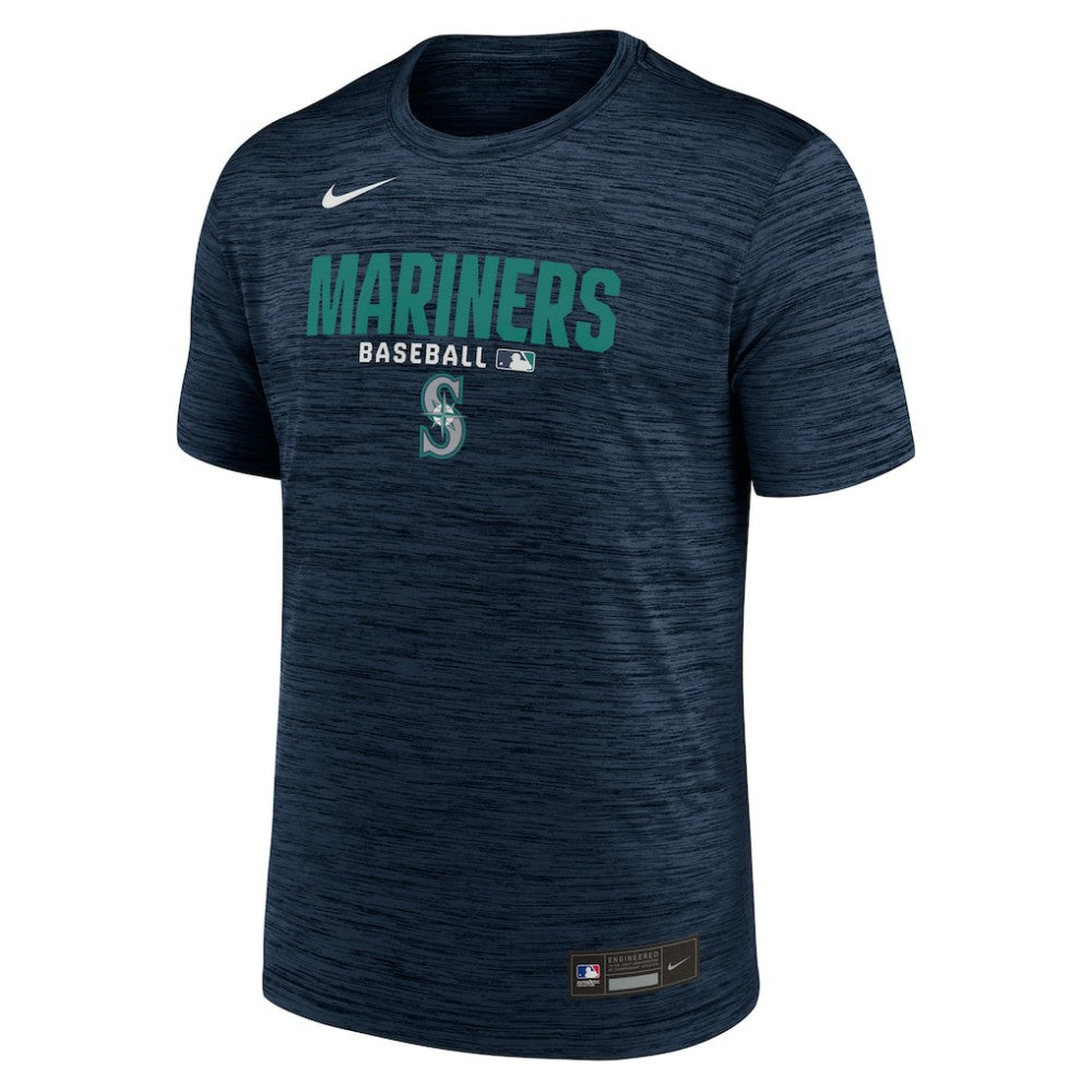 Seattle Mariners Nike Authentic Collection Velocity Dri-FIT T-Shirt - Navy T-shirts