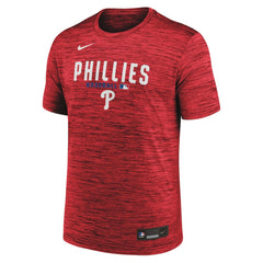 Philadelphia Phillies Nike Authentic Collection Velocity Dri-FIT T-Shirt - Red T-shirts