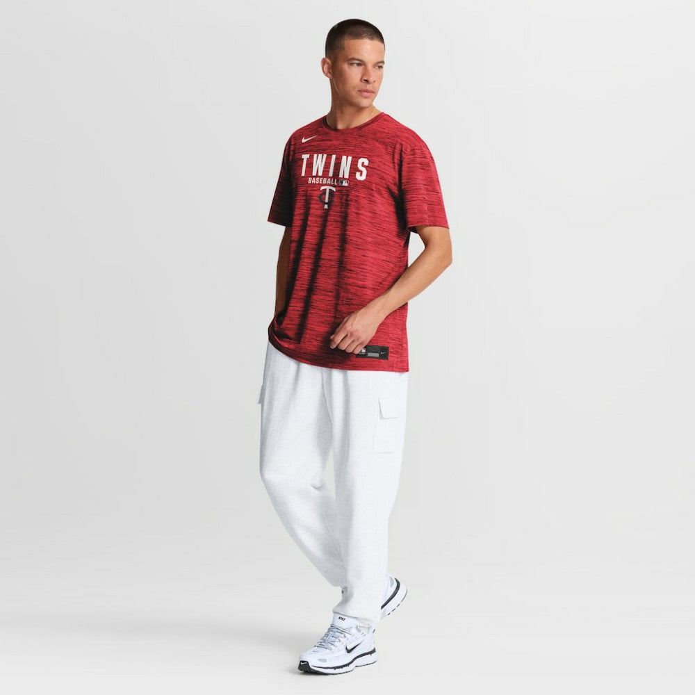 Minnesota Twins Nike Authentic Collection Velocity Dri-FIT T-Shirt - Red T-shirts