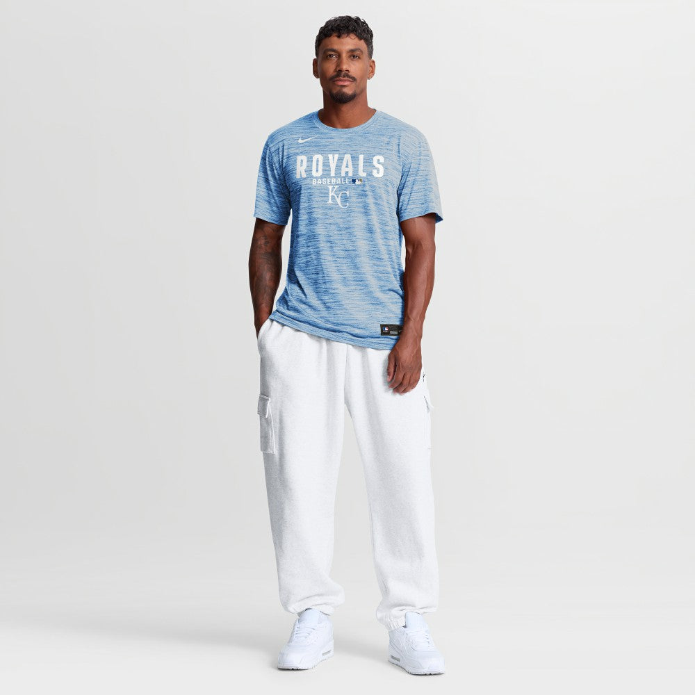 Kansas City Royals Nike Authentic Collection Velocity Dri-FIT T-Shirt - Light Blue T-shirts