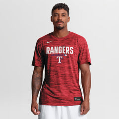 Texas Rangers Nike Authentic Collection Velocity Dri-FIT T-Shirt - Red T-shirts