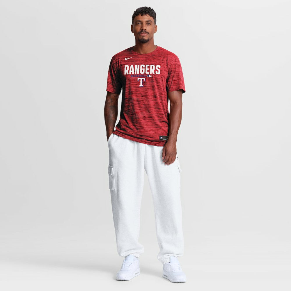 Texas Rangers Nike Authentic Collection Velocity Dri-FIT T-Shirt - Red T-shirts