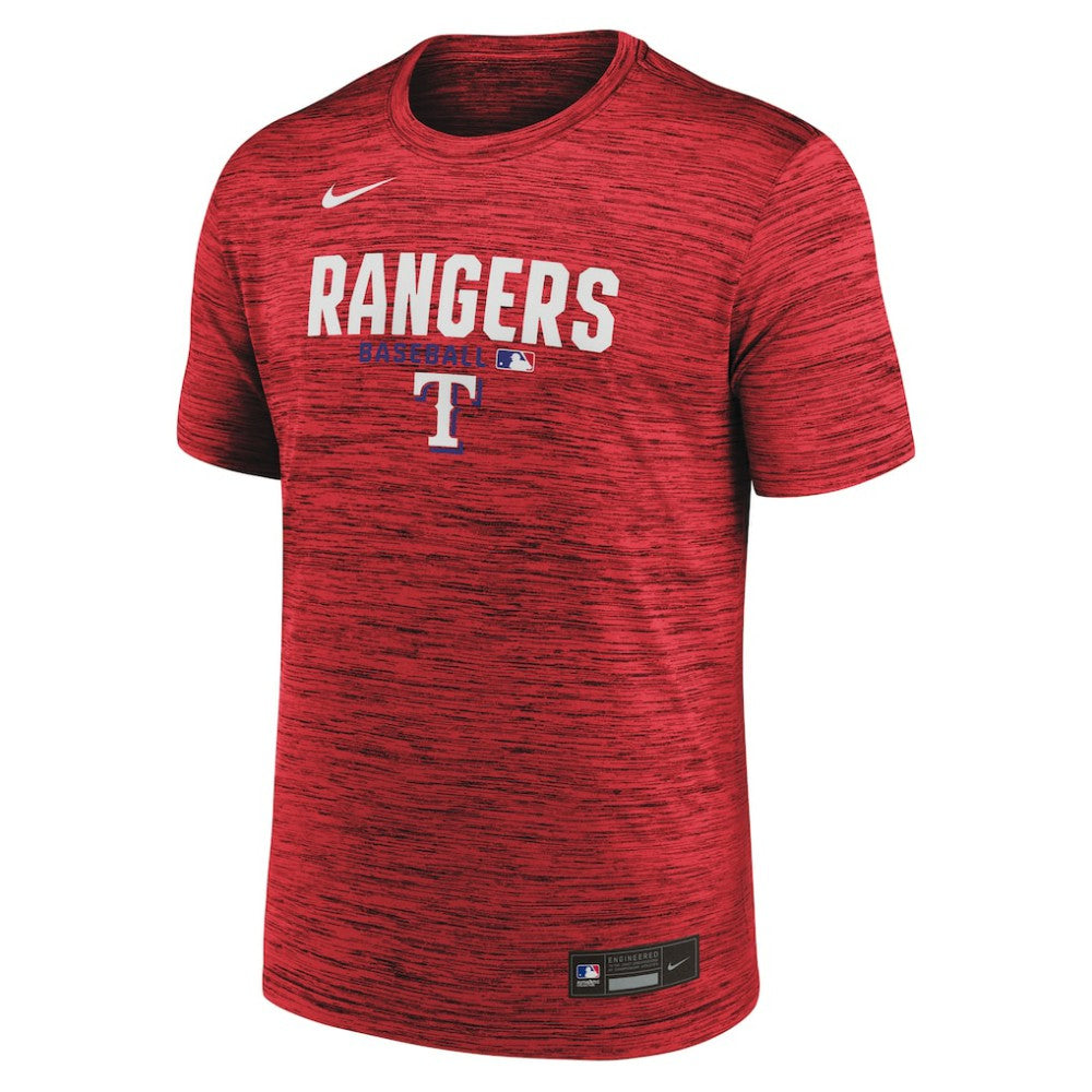 Texas Rangers Nike Authentic Collection Velocity Dri-FIT T-Shirt - Red T-shirts