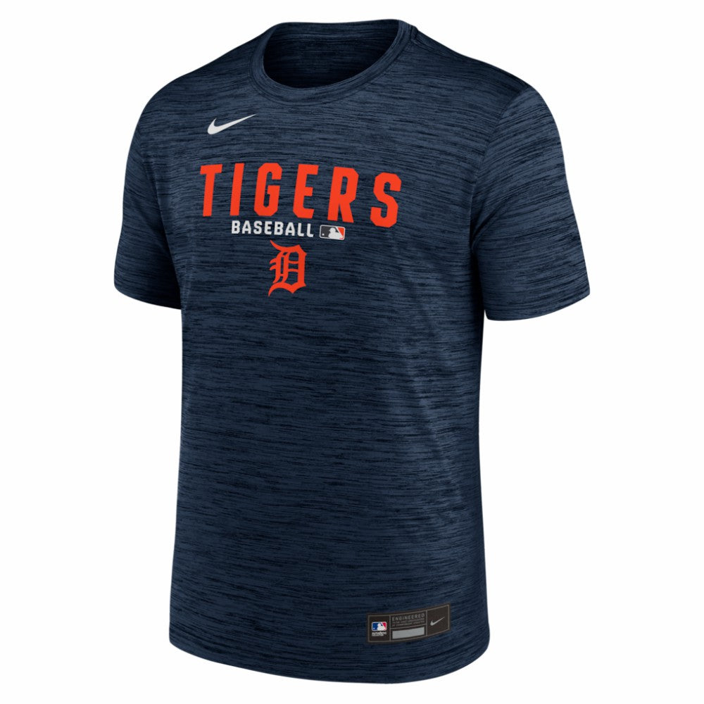 Detroit Tigers Nike Authentic Collection Velocity Dri-FIT T-Shirt - Navy T-shirts