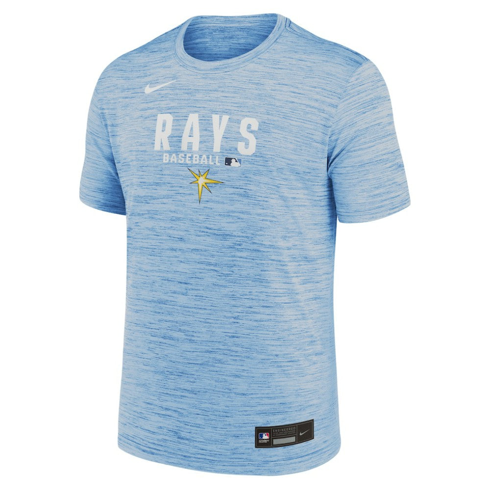 Tampa Bay Rays Nike Authentic Collection Velocity Dri-FIT T-Shirt - Light Blue T-shirts